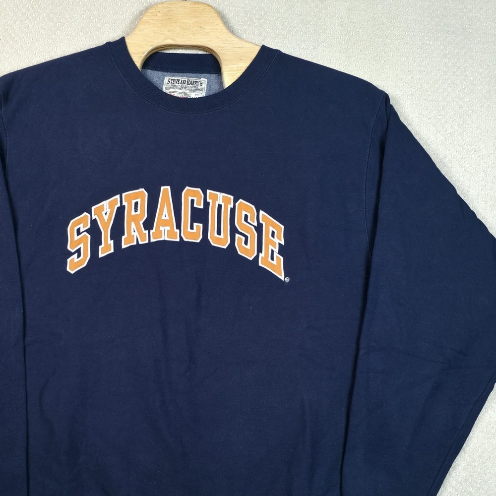 Vintage Y2K Steve & Barry's Syracuse University Sweatshirt Mens XXL NCAA Orange